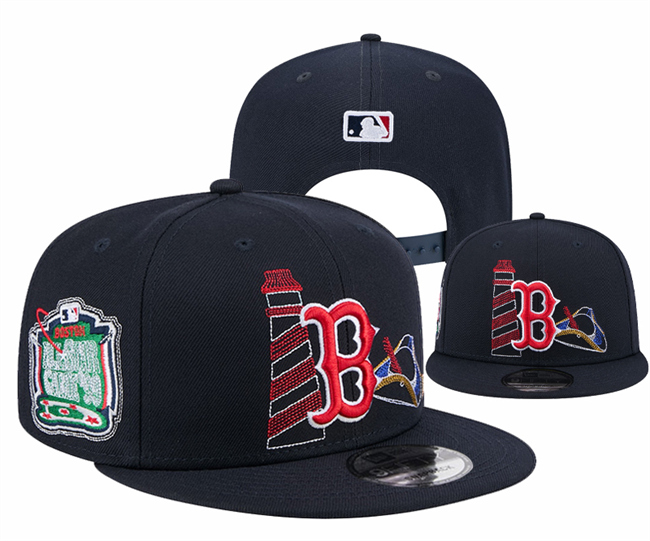 Boston Red Sox 2025 Stitched Snapback Hats 014